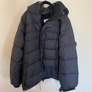 Men's XXL Black Calvin Klein Duck Down Coat Black Puffer